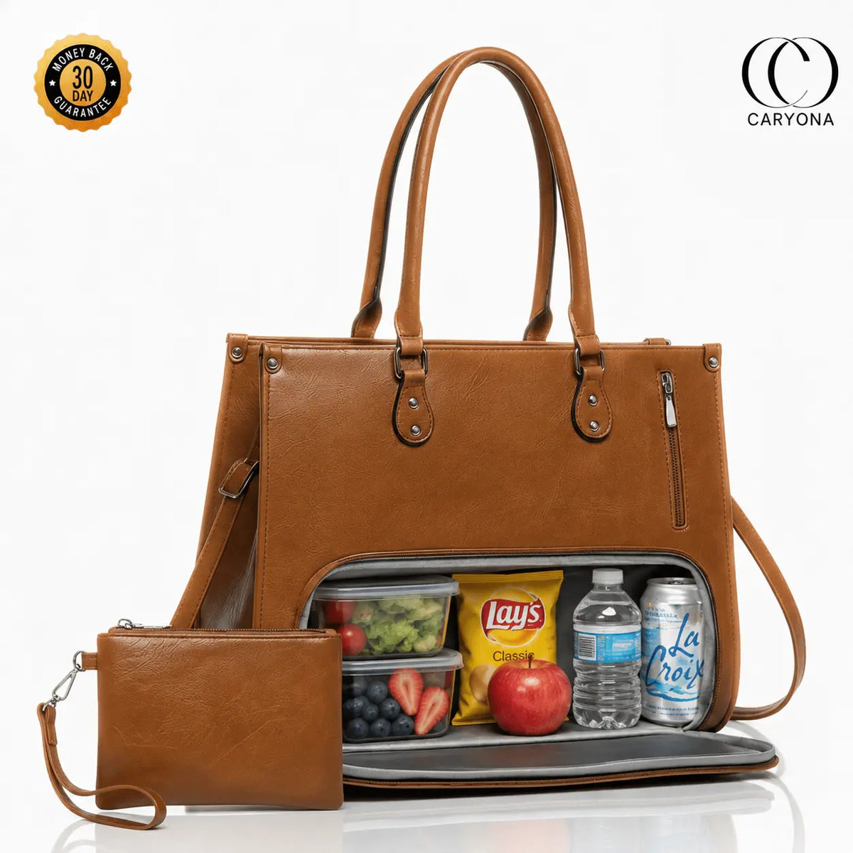Caryona™ Tote with lunch compartment