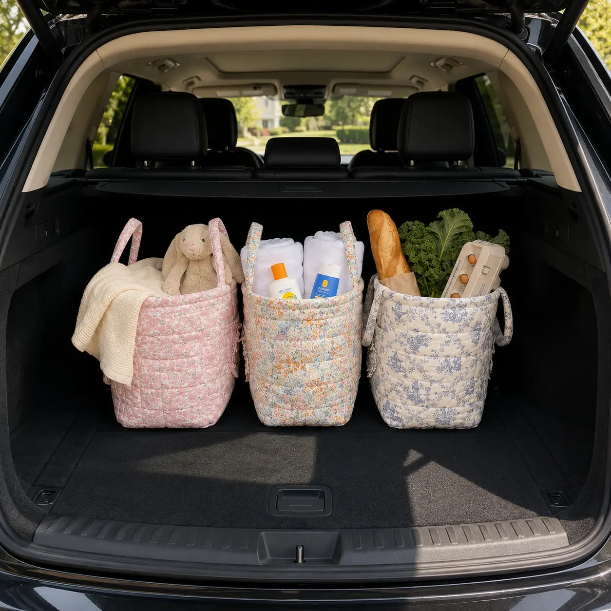 Caryona™ CozyCarry – The Roomy Everything Basket