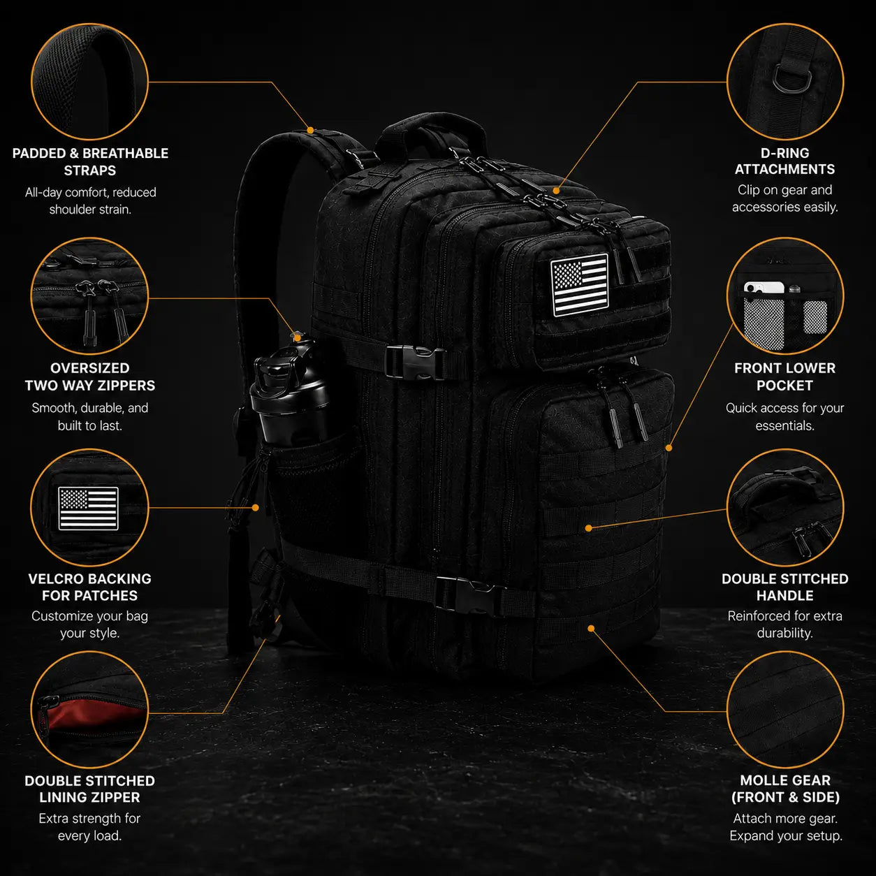 Caryona™ 45L Meal Prep Backpack