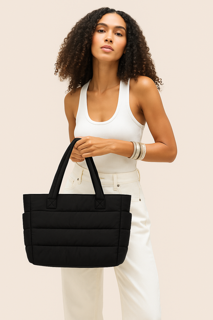 Caryona™ Puffy 15.6" Laptop Work Tote