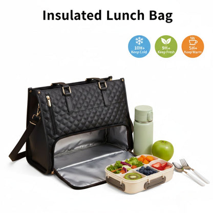 Caryona™ Tote with lunch compartment