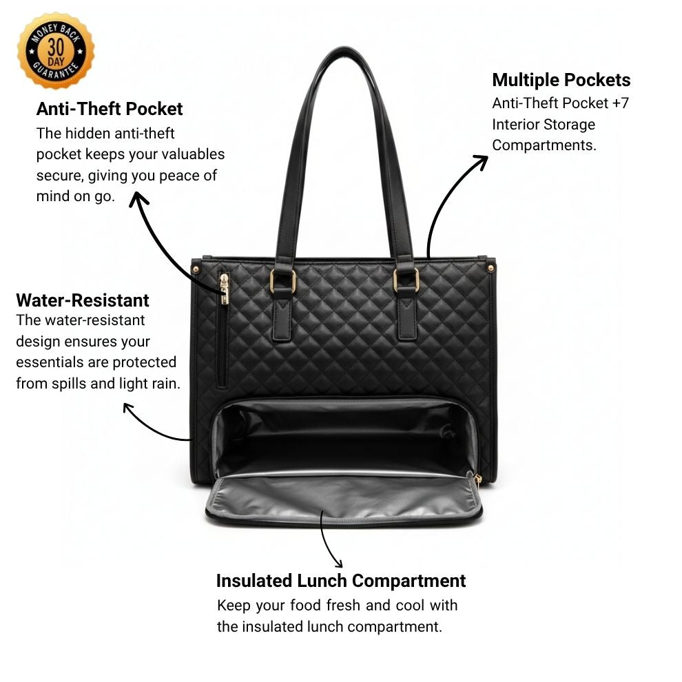 Caryona™ Tote with lunch compartment