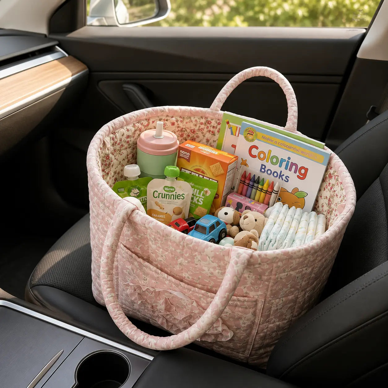 Caryona™ CozyCarry – The Roomy Everything Basket
